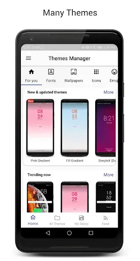Скриншот 1 — Темы для Huawei / Honor / EMUI