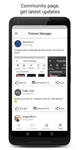 Скриншот 6 — Темы для Huawei / Honor / EMUI