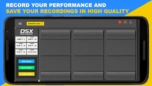 Скриншот 3 — DSX Drum Kendang: Real Pad