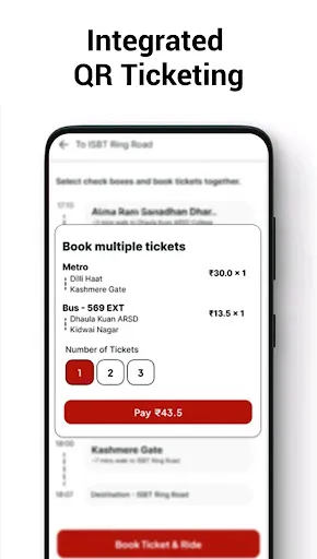 Скриншот 5 — One Delhi : Travel Simplified