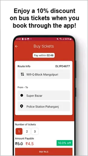 Скриншот 7 — One Delhi : Travel Simplified