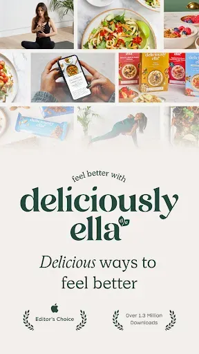 Скриншот 1 — Deliciously Ella: Feel Better