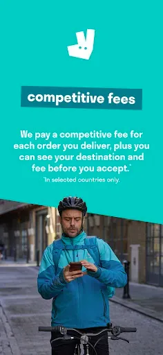 Скриншот 1 — Deliveroo Rider
