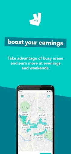 Скриншот 2 — Deliveroo Rider