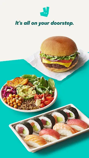 Скриншот 1 — Deliveroo: Food & Shopping