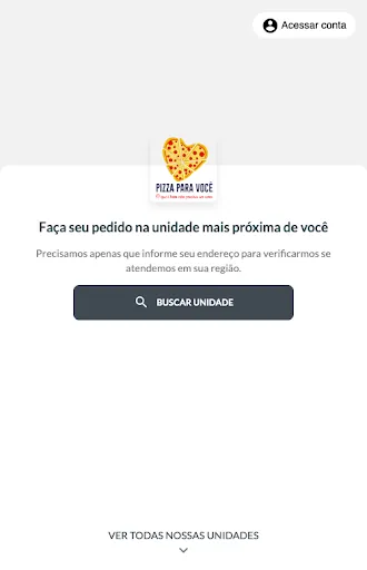 Скриншот 1 — Pizza para você