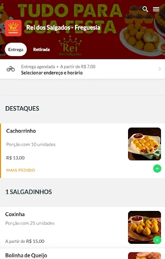 Скриншот 2 — Rei Dos Salgados