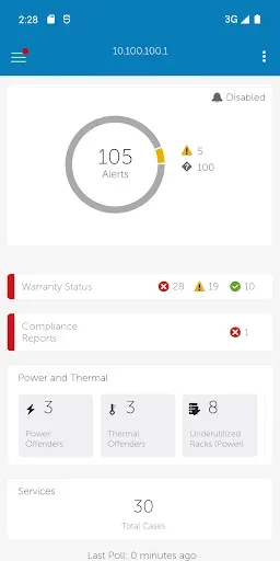 Скриншот 3 — OpenManage Mobile
