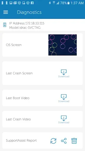 Скриншот 5 — OpenManage Mobile