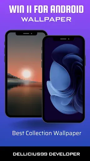 Скриншот 3 — Win 11 Wallpaper For Android