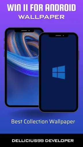 Скриншот 6 — Win 11 Wallpaper For Android