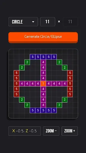 Скриншот 1 — Circle Generator: Block Guide