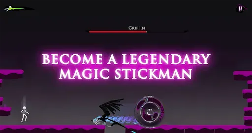 Скриншот 3 — Stickman Fight 2 - Magic Brawl