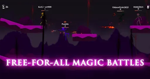 Скриншот 6 — Stickman Fight 2 - Magic Brawl