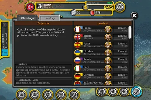 Скриншот 7 — Demise of Nations