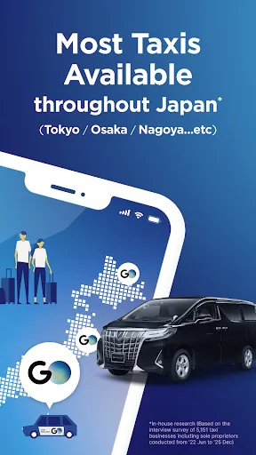 Скриншот 2 — GO / Taxi app for Japan
