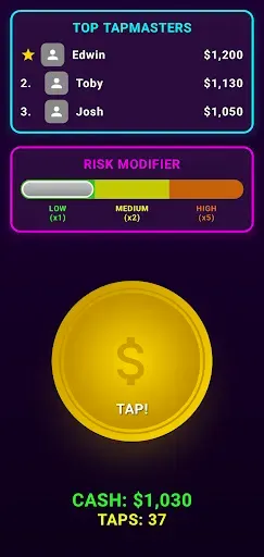 Скриншот 1 — Risky Tap