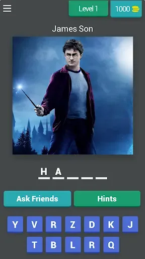 Скриншот 1 — HaryPoter Quiz