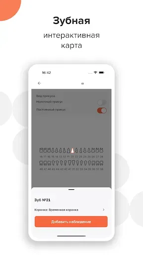 Скриншот 4 — МИС SQNS - 1Дента