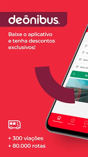 Скриншот 1 — DeÔnibus – Passagem de Ônibus