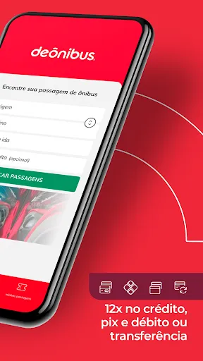 Скриншот 2 — DeÔnibus – Passagem de Ônibus