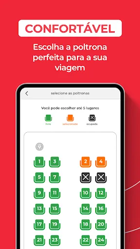 Скриншот 4 — DeÔnibus – Passagem de Ônibus