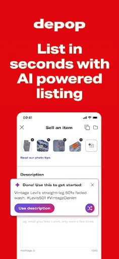 Скриншот 2 — Depop - Buy & Sell Clothes