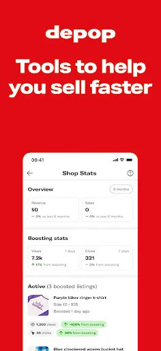 Скриншот 4 — Depop - Buy & Sell Clothes