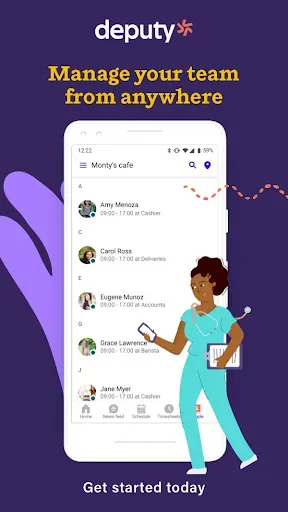 Скриншот 6 — Deputy: Employee Scheduling