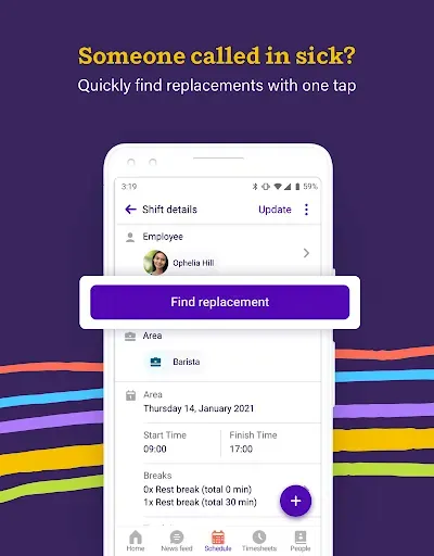 Скриншот 8 — Deputy: Employee Scheduling