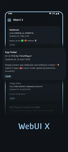 Скриншот 5 — WebUI X: Portable