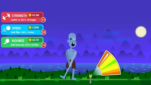 Скриншот 2 — Golf Orbit: Oneshot Golf Games