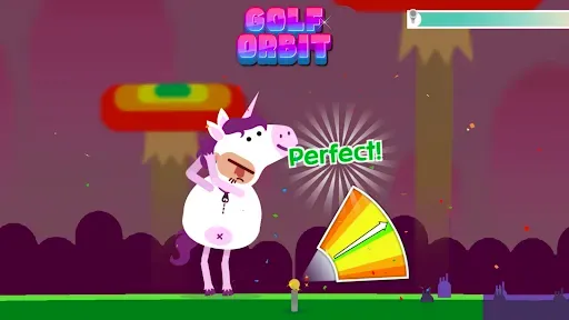 Скриншот 4 — Golf Orbit: Oneshot Golf Games
