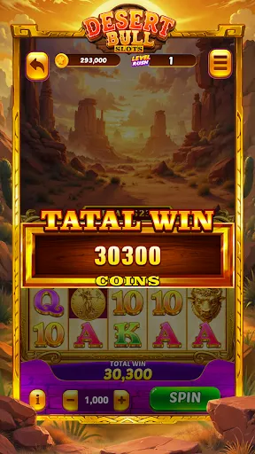 Скриншот 2 — Desert Bull Slots
