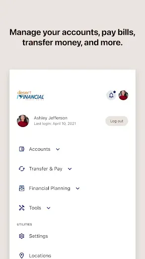 Скриншот 4 — Desert Financial Mobile
