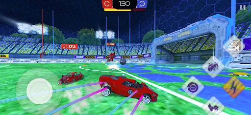 Скриншот 1 — Rocket Soccer Derby