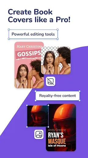 Скриншот 1 — Создатель обложек для Wattpad
