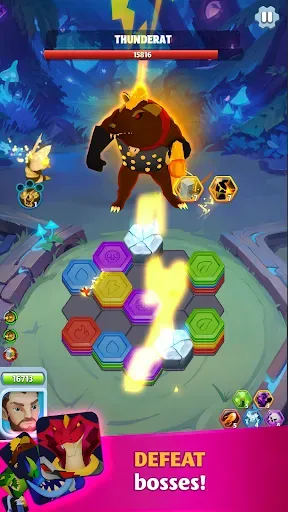 Скриншот 4 — Hex Heroes・Hexagon puzzle game