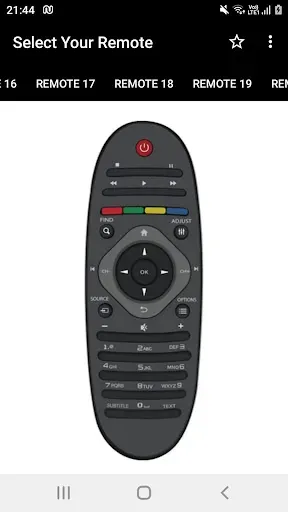 Скриншот 4 — Philips TV Remote Controller