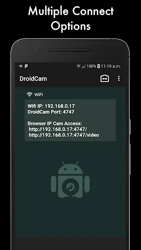 Скриншот 3 — DroidCamX HD (Classic)