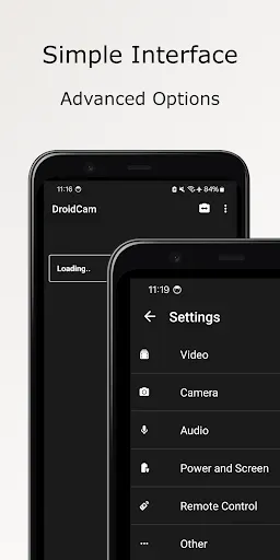 Скриншот 2 — DroidCam Webcam & OBS Camera