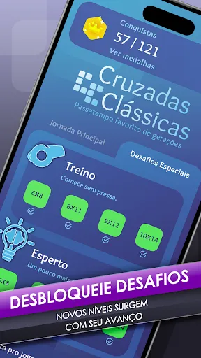 Скриншот 2 — Palavras Cruzadas Clássicas