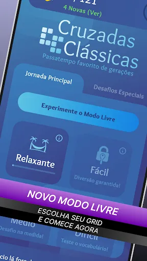 Скриншот 6 — Palavras Cruzadas Clássicas