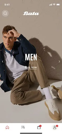 Скриншот 2 — Bata - shoes and apparel