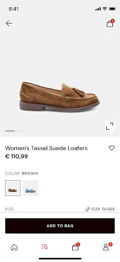 Скриншот 8 — Bata - shoes and apparel