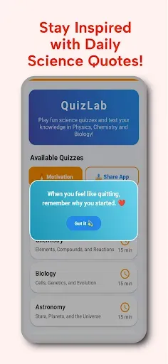 Скриншот 5 — QuizLab: Science Master
