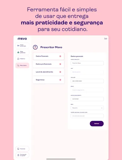 Скриншот 6 — Mevo Profissionais