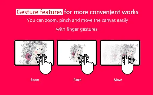 Скриншот 3 — EasyCanvas -Graphic tablet App