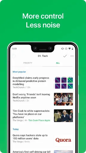 Скриншот 3 — Feedly - Smarter News Reader