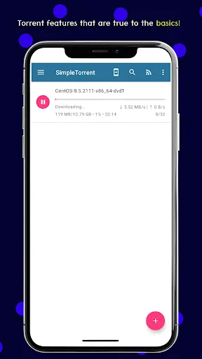 Скриншот 1 — Simple Torrent - Downloader
